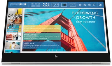 HP E-Series E14 G4 Portable Monitor view 1