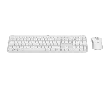 Logitech 920-012598 keyboard Mouse included Office RF Wireless + Bluetooth QWERTY UK English White view 5