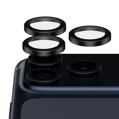 PanzerGlass ® Hoops® Ceramic II Camera Lens Protector iPhone 17 Pro | iPhone 17 Pro Max | iPhone 16 Pro | 16 Pro Max Clear screen protector Apple 1 pc(s) view 1