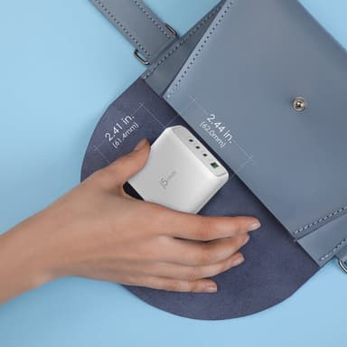 j5create JUP4370 70W GaN USB-C® 4-Port Charger view 2