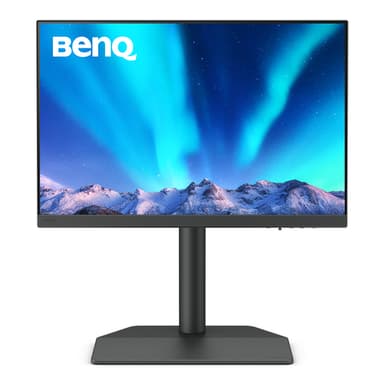 BenQ SW242Q computer monitor 61.2 cm (24.1") 2560 x 1600 pixels WQXGA LED Black view 1