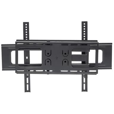 Manhattan Wall Mount for TV & Monitors (Full Motion), For screens 37" to 65", VESA compatibility: all between 200x200mm to 600x400mm - check the dimensions of the four mounting holes on back of screen to ensure it fits, Max 50kg, Black, Bracket, Lifetime Warranty view 3