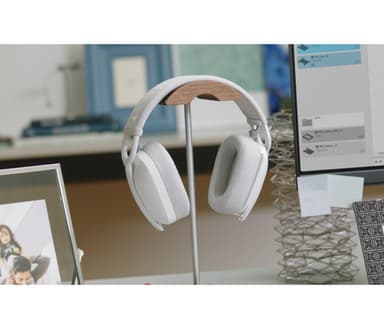 Logitech Zone Vibe 100 Headset Wireless Head-band Calls/Music Bluetooth White view 5