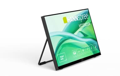 Hannspree HT220CUA computer monitor 54.5 cm (21.4") 1920 x 1080 pixels Full HD LED Touchscreen Black view 2