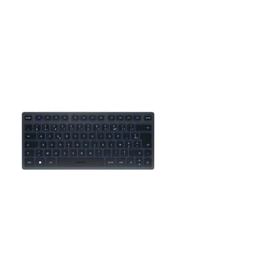 CHERRY KW 7100 MINI BT keyboard Universal Bluetooth AZERTY French Blue view 1