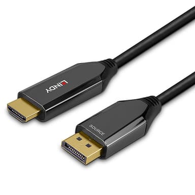Lindy 1m Active DisplayPort 1.4 to HDMI 8K60 Cable view 4