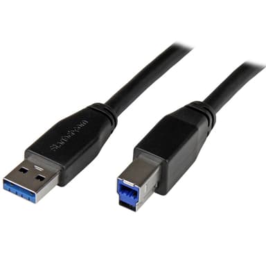 StarTech.com 10m (33ft) Active USB 3.0 (5Gbps) USB-A to USB-B Cable - M/M view 3