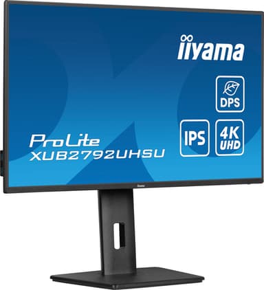 iiyama ProLite XUB2792UHSU-B6 computer monitor 68.6 cm (27") 3840 x 2160 pixels 4K Ultra HD LED Black view 4