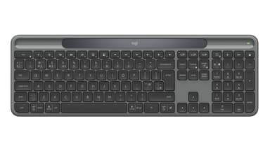Logitech Signature Slim Solar+ K980 keyboard Universal RF Wireless + Bluetooth QWERTY UK English Graphite view 1