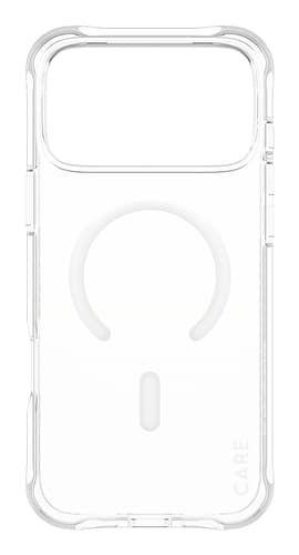 PanzerGlass CARE™ by ® Samba Case Transparent w. White MagSafe iPhone 17 Pro Max view 4