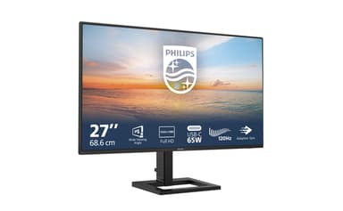 Philips 1000 series 27E1N1300AE/00 computer monitor 68.6 cm (27") 1920 x 1080 pixels Full HD LCD Black view 2
