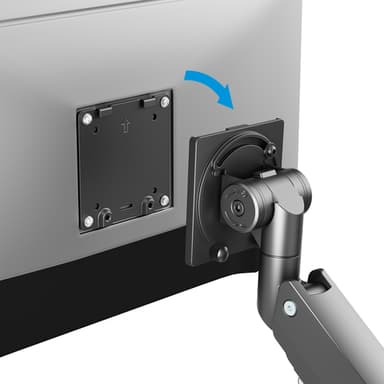 Manhattan Desk Mount for TV & Monitors (Full Motion Gas Spring), For screens 13" to 42", C-Clamp or Grommet Assembly,VESA compatibility: all between 75x75mm to 200x200mm - check the dimensions of the four mounting holes on back of screen to ensure it fits,Max 20kg view 11