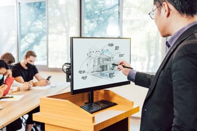 Viewsonic ID2456 computer monitor 60.5 cm (23.8") 1920 x 1080 pixels Full HD LED Touchscreen Table Black view 18