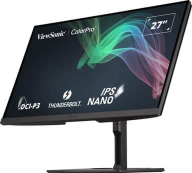 Viewsonic VP Series VP2776T-4K computer monitor 68.6 cm (27") 3840 x 2160 pixels 4K Ultra HD LED Black view 3