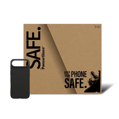 PanzerGlass SAFE. by ® TPU Case Black iPhone Air | Bulk view 2
