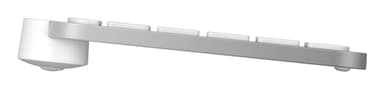 Logitech MX Keys S for Mac keyboard Office RF Wireless + Bluetooth QWERTY UK English Aluminium, White view 4