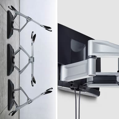StarTech.com Heavy-Duty Articulating TV Wall Mount for up to 100-inch and 187.4lb/85kg Flat Screens, VESA 800x500, Low-Profile Bracket, TAA-Compliant view 6