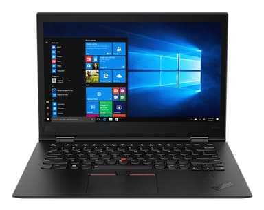 T1A Lenovo ThinkPad X1 Yoga (3rd Gen) Refurbished Intel® Core™ i7 i7-8650U Hybrid (2-in-1) 35.6 cm (14") Touchscreen Full HD 16 GB LPDDR4x-SDRAM 512 GB SSD Wi-Fi 6 (802.11ax) Windows 11 Pro Black QWERTY UK English view 1