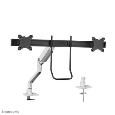 Neomounts DS75S-950WH2 Monitor arm 17-32" - gas spring - Topfix - 180°-stop view 17