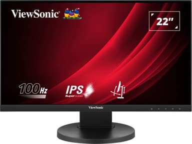 Viewsonic VG Series VG2208A computer monitor 55.9 cm (22") 1920 x 1080 pixels Full HD LED Black view 1