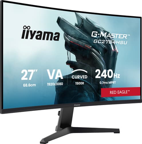 iiyama G-MASTER GC2784HSU-B1 computer monitor 68.6 cm (27") 1920 x 1080 pixels Full HD LCD Black