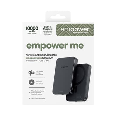 PanzerGlass empower™ by ® empower™ Bank | 10000mAh | Space Black view 3