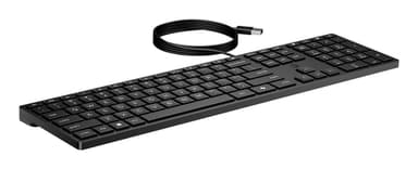HP Wired Desktop 320K Keyboard view 3
