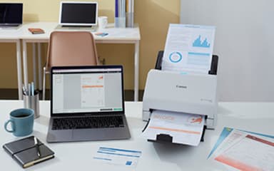 Canon imageFORMULA R30 Driverless Desktop Document Scanner view 9