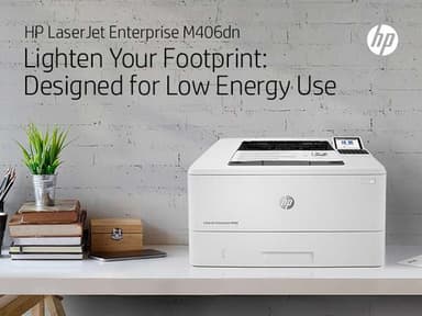 HP LaserJet Enterprise M406dn view 19