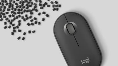 Logitech 910-007015 mouse Travel Ambidextrous RF Wireless + Bluetooth Optical 4000 DPI view 6