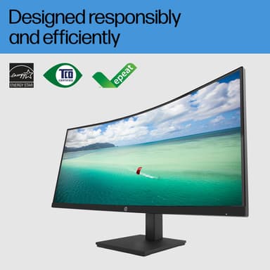 HP P34hc G4 WQHD USB-C Curved Monitor view 14
