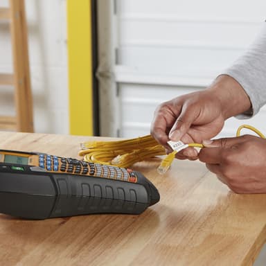 DYMO Rhino 6000+ Industrial Label Maker | Computer Connected Label Printer with Hard Carry Case | Includes 1 Vinyl Tape Cassette1 Flexible Nylon Tape Cassette and Rechargeable Lithium Ion Battery view 6