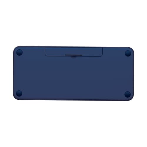 Logitech K380 keyboard Universal Bluetooth QWERTZ Swiss Blue