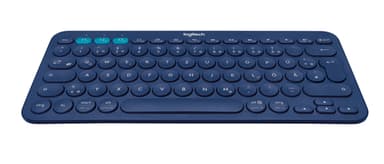 Logitech K380 keyboard Universal Bluetooth QWERTZ Swiss Blue view 2