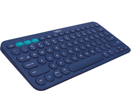 Logitech K380 keyboard Office Bluetooth QWERTY Turkish Blue