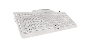 CHERRY KC 1000 SC keyboard Office USB QWERTY Nordic Black view 2