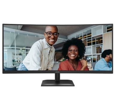 AOC CU34E4C computer monitor 86.4 cm (34") 3440 x 1440 pixels Black view 2