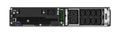 APC Smart-UPS On-Line SRT2200RMXLI - 2200VA, 8x C13 & 2x C19, rack mount view 2