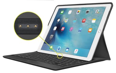 Logitech CREATE Backlit Keyboard Case with Smart Connector QWERTY Spanish Black view 1