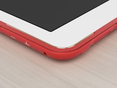 Logitech Create QWERTZ German Smart Connector Gold, Red view 2
