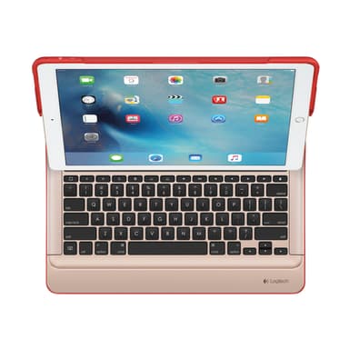 Logitech Create QWERTZ German Smart Connector Gold, Red view 3