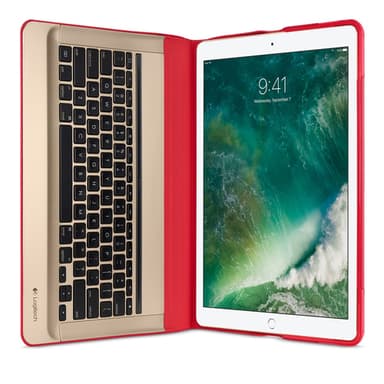Logitech CREATE QWERTY Italian Smart Connector Gold, Red view 9