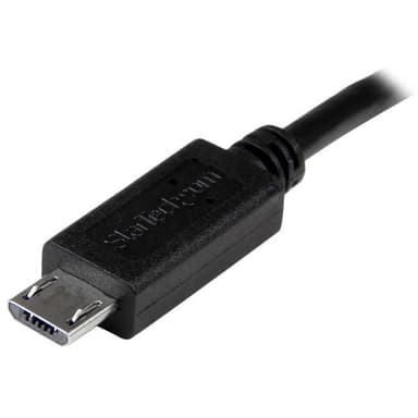StarTech.com USB OTG Cable - Micro USB to Micro USB - M/M - 8 in. view 2