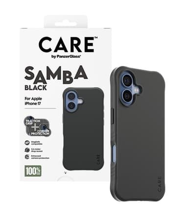 PanzerGlass CARE™ by ® Samba Case Black w. MagSafe iPhone 17 view 5