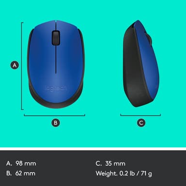 Logitech M170 Wireless Mouse view 12