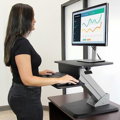 StarTech.com Sit-to-Stand Workstation view 10