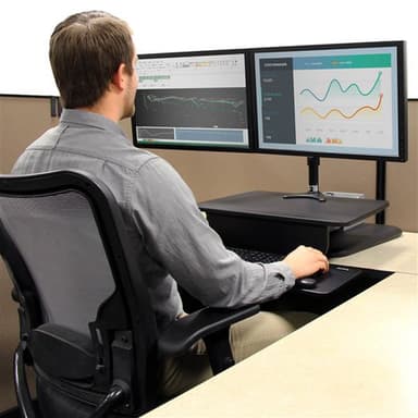 StarTech.com Sit-to-Stand Workstation view 8