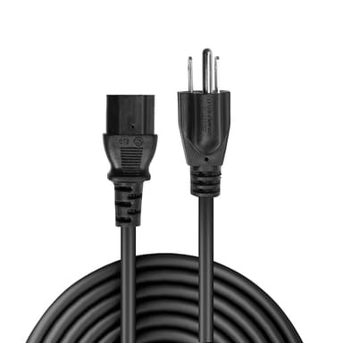 Lindy 2m US 3 Pin to C13 Mains Cable view 2