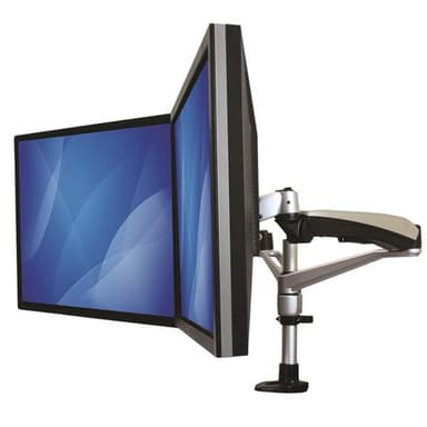 StarTech.com Desk-Mount Dual Monitor Arm - Full Motion Articulating - Premium - For up to 30" (19.8lb/9kg) Displays - TAA view 10