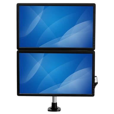 StarTech.com Desk-Mount Dual Monitor Arm - Full Motion Articulating - Premium - For up to 30" (19.8lb/9kg) Displays - TAA view 11
